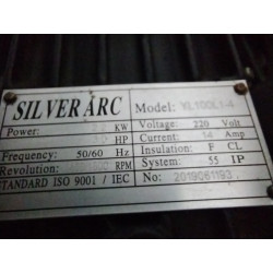 MOTOR MONOSFASICO 3 HP ,220V, DOBLE CONDENSADOR